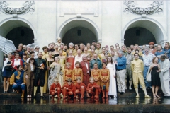 WP mit dem Jedermann-Ensemble der Salzburger Festspiele, 1999