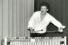 WP bei einem Jazzkonzert in Salzburg, 1980, Foto: Helmut Frühauf