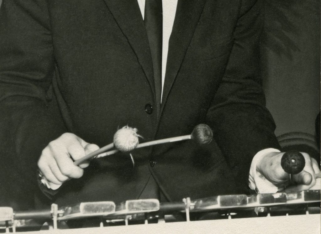WP am Vibraphon, ca 1965